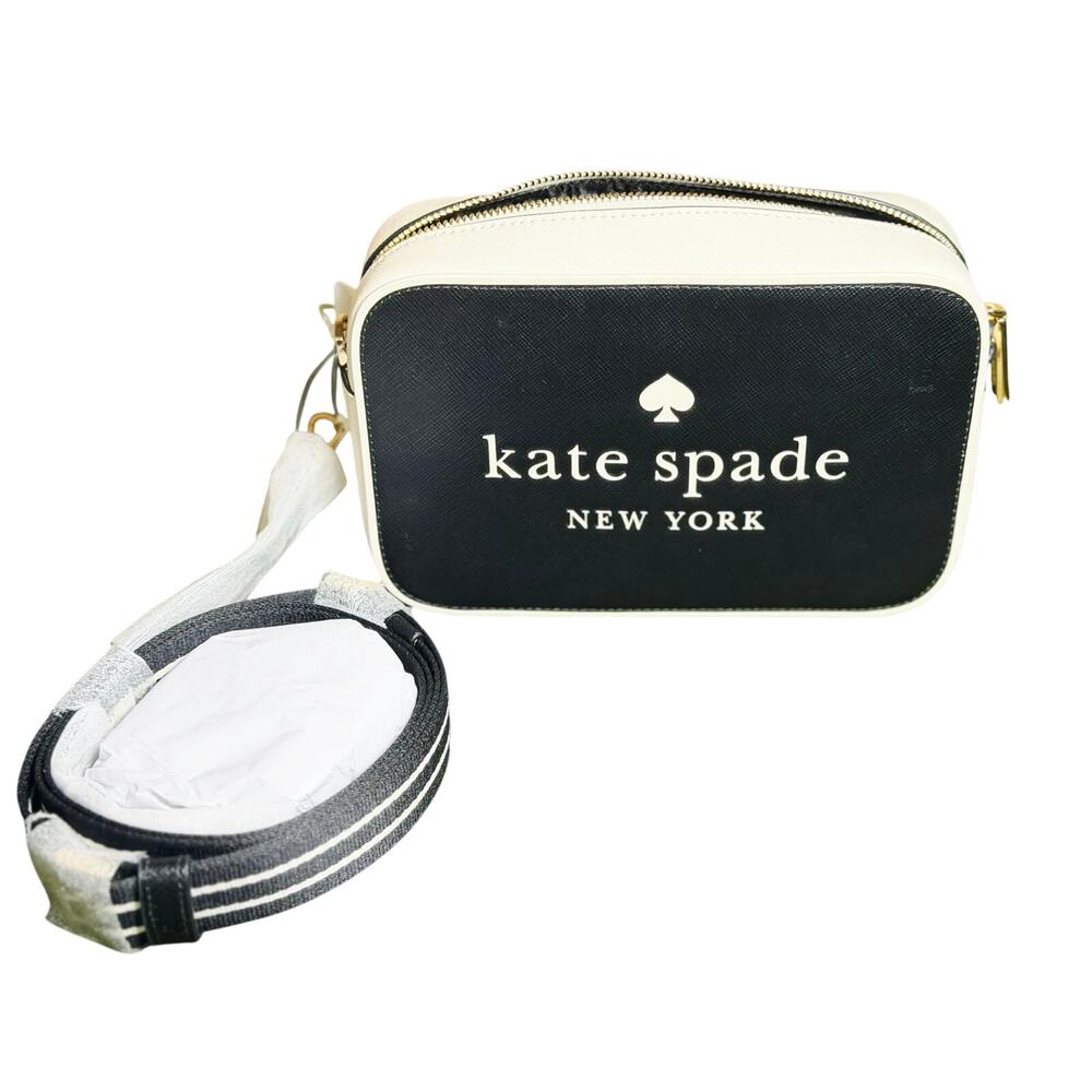 Kate Spade Oh Snap Colorblock Mini Camera Crossbody Bag – Black Multi - NWT - Picture 2 of 11